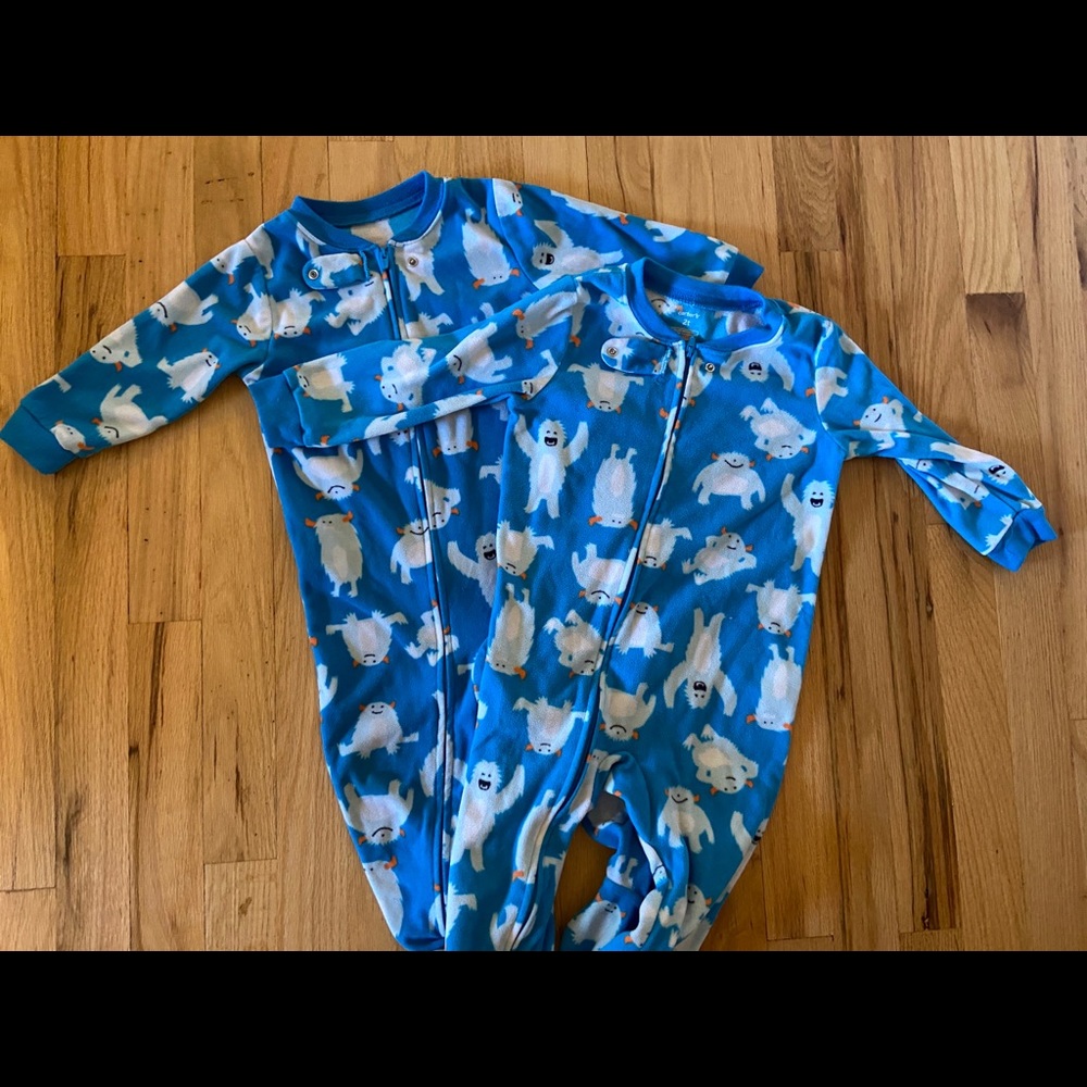 Matching Carters Pajamas